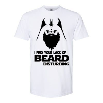 Lack Of Beard Disturbing Softstyle® CVC T-Shirt