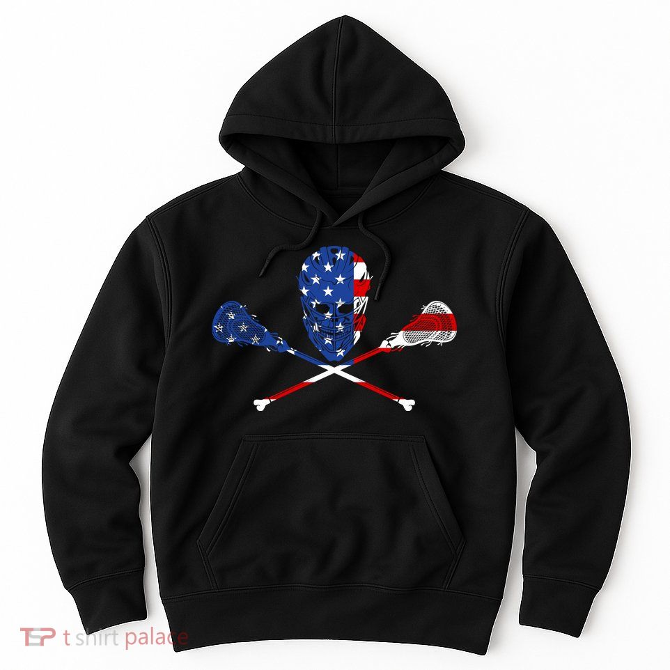 Lacrosse Flag Hoodie