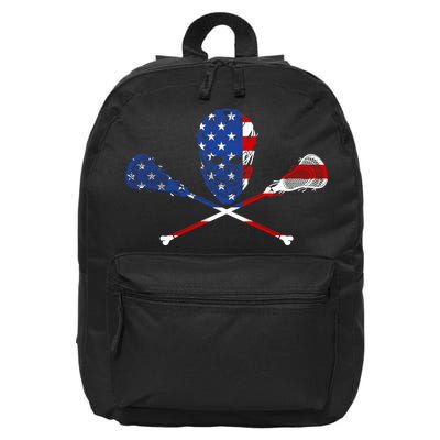 Lacrosse Flag 16 in Basic Backpack