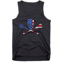 Lacrosse Flag Tank Top