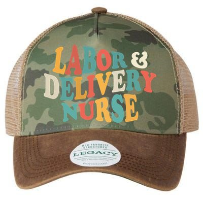 Labor And Delivery Nurse L And D Nurses Day Week Nursing Gift Legacy Tie Dye Trucker Hat