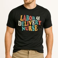 Labor And Delivery Nurse L And D Nurses Day Week Nursing Gift Cooling Performance Crew T-Shirt