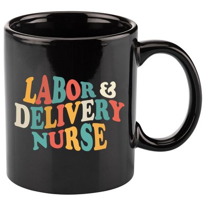 Labor And Delivery Nurse L And D Nurses Day Week Nursing Gift 11oz C Handle Ceramic Mug