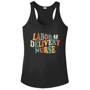 Labor And Delivery Nurse L And D Nurses Day Week Nursing Gift Ladies PosiCharge Competitor Racerback Tank