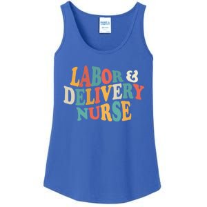 Labor And Delivery Nurse L And D Nurses Day Week Nursing Gift Ladies Essential Tank