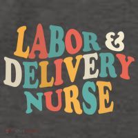 Labor And Delivery Nurse L And D Nurses Day Week Nursing Gift Vector Backpack