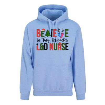 L And D Nurse Christmas Labor And Delivery Nursing Xmas Gift Unisex Surf Hoodie