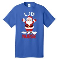 L And D Nurse Santa Claus Stethoscope Christmas Xmas Gift Tall T-Shirt