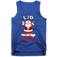 L And D Nurse Santa Claus Stethoscope Christmas Xmas Gift Tank Top