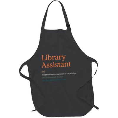 Library Assistant Definition Funny School Librarian Bookish Apron