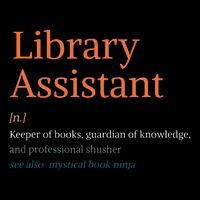 Library Assistant Definition Funny School Librarian Bookish Sustainable Bucket Hat