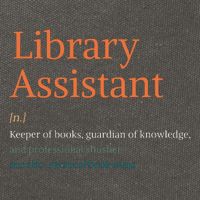 Library Assistant Definition Funny School Librarian Bookish Cotton Canvas Backpack