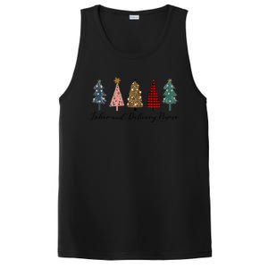 Labor And Delivery Nurse Christmas L And D Nurse Christmas Cool Gift PosiCharge Competitor Tank