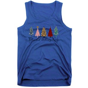 Labor And Delivery Nurse Christmas L And D Nurse Christmas Cool Gift Tank Top