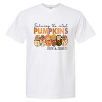 Labor And Delivery Nurse Delivering The Cutest Pumpkins Garment-Dyed Heavyweight T-Shirt