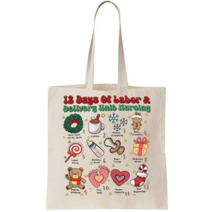 Labor And Delivery Christmas Labor And Delivery Nurse L&D Nurse Era Tote Bag