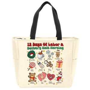 Labor And Delivery Christmas Labor And Delivery Nurse L&D Nurse Era Zip Tote Bag