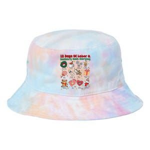 Labor And Delivery Christmas Labor And Delivery Nurse L&D Nurse Era Tie Dye Newport Bucket Hat