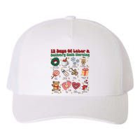 Labor And Delivery Christmas Labor And Delivery Nurse L&D Nurse Era Yupoong Adult 5-Panel Trucker Hat