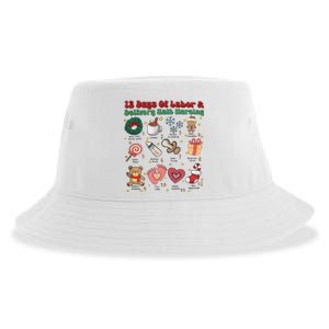 Labor And Delivery Christmas Labor And Delivery Nurse L&D Nurse Era Sustainable Bucket Hat