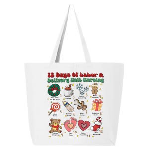 Labor And Delivery Christmas Labor And Delivery Nurse L&D Nurse Era 25L Jumbo Tote