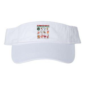 Labor And Delivery Christmas Labor And Delivery Nurse L&D Nurse Era Valucap Bio-Washed Visor