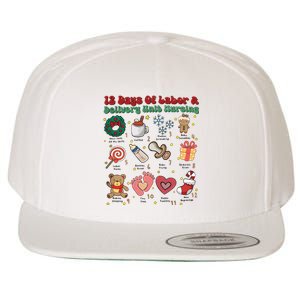 Labor And Delivery Christmas Labor And Delivery Nurse L&D Nurse Era Wool Snapback Cap