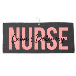 Labor And Delivery Nurse Gift Large Microfiber Waffle Golf Towel