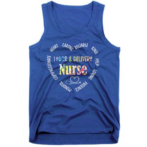 Labor And Delivery Nurse Heart Gift Tank Top