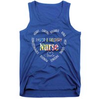 Labor And Delivery Nurse Heart Gift Tank Top