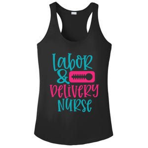 Labor And Delivery Nurse Work Hospital Nursing Gift Ladies PosiCharge Competitor Racerback Tank