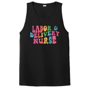 Labor And Delivery Nurse Gift PosiCharge Competitor Tank