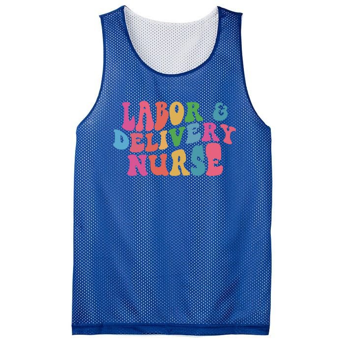 Labor And Delivery Nurse Gift Mesh Reversible Basketball Jersey Tank