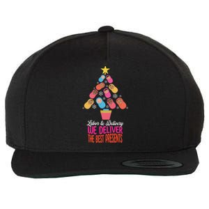 Labor and Delivery We Deliver The Best Presents Nurse Xmas Wool Snapback Cap