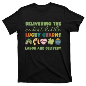 Labor And Delivery Nurse St. Patrick's Day L&D Nurse T-Shirt