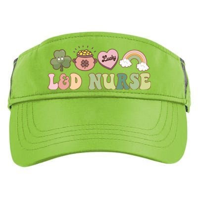 L And D Nurse Labor And Delivery Nurse St Patrick's Day Gift Adult Drive Performance Visor