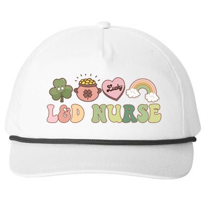 L And D Nurse Labor And Delivery Nurse St Patrick's Day Gift Snapback Five-Panel Rope Hat