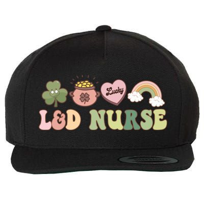 L And D Nurse Labor And Delivery Nurse St Patrick's Day Gift Wool Snapback Cap