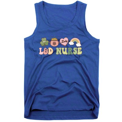 L And D Nurse Labor And Delivery Nurse St Patrick's Day Gift Tank Top