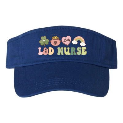 L And D Nurse Labor And Delivery Nurse St Patrick's Day Gift Valucap Bio-Washed Visor