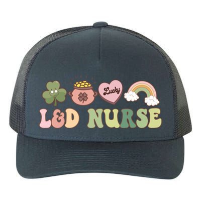 L And D Nurse Labor And Delivery Nurse St Patrick's Day Gift Yupoong Adult 5-Panel Trucker Hat