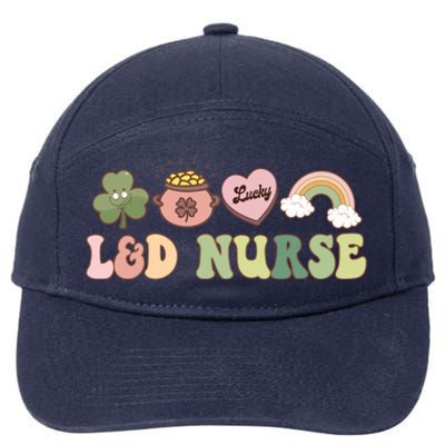 L And D Nurse Labor And Delivery Nurse St Patrick's Day Gift 7-Panel Snapback Hat