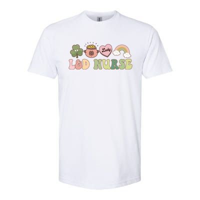 L And D Nurse Labor And Delivery Nurse St Patrick's Day Gift Softstyle CVC T-Shirt