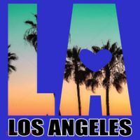 Los Angeles Design La Palm Tree Sunset Boulevard Funny Gift Baby Bodysuit