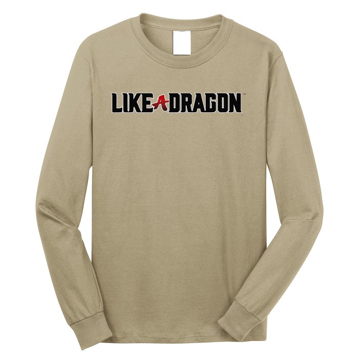 Like A Dragon & Yakuza Black Logo Long Sleeve Shirt