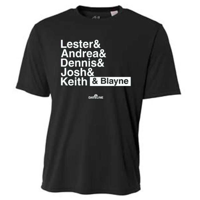 Lester & Andrea & Dennis & Josh & Keith & Blayne Cooling Performance Crew T-Shirt