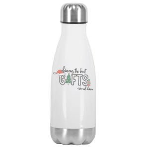 Labor And Delivery Nurse Christmas L And D Nurse Christmas Funny Gift Stainless Steel Insulated Water Bottle