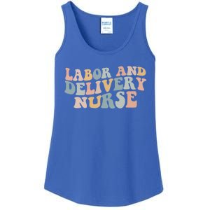 Labor And Delivery Nurse Trendy Nurse Nursing School Gift Ladies Essential Tank