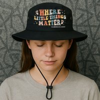 Labor and Delivery Nurse L&D Where Little Things Matter Bucket Hat