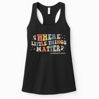 Labor and Delivery Nurse L&D Where Little Things Matter Womens Tank Top